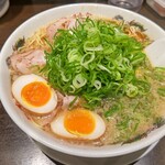 来来亭 - ラーメン味玉入り