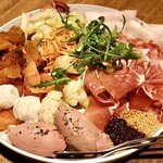 Trattoria DUE - DUEのお任せ盛り合わせ４人前