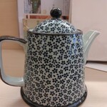 蕎麦処たけだ - 蕎麦湯。