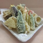 蕎麦処たけだ - 丁寧に作って頂いた天ぷら♬