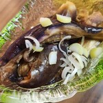 母娘げんか - 蒸しナスでポン