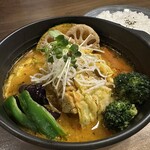 仙台スープカレー ひげぼーや - 限定　白胡麻味噌