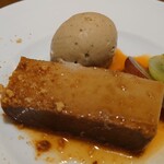 イタリアン アンド ワイン チャコール - 紅茶のプリン