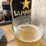 Tenshin - ビール大瓶(650円)