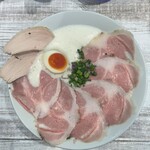 ラーメン家 あかぎ - 特製鶏白湯しお（１２００円）