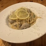 福島 牡蠣と肉たらし ビストロKAI - 牡蠣と瀬戸内レモンのクリームパスタ