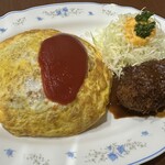 キクヤレストラン - オムコロ