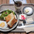 アールベーカー - 料理写真:厚切りトーストとベーコンエッグ500円とアイスコーヒー200円