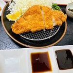 とんかつ 川久 - 黒豚ロースカツ定食