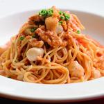 トラットリア・シン - 料理写真:贅沢に生食用ウニを使った「ウニと小柱のタリオリーニ」（1,480円）