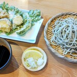 江戸そば マルノ - 精進天もり