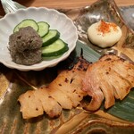 ひなたや - カニみそ・エイヒレ炙り