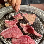 個室焼肉匠 - すき焼きカルビ