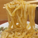 超多加水純手打ち麺 仁しむら - 太い