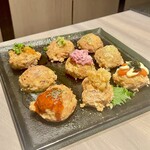 伊まる - 創作つくね おまかせ盛り合わせ9種