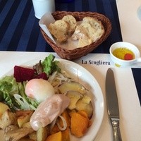 ラ･スコリエーラ - パンにつけるオリーブオイルも美味しいよ