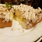 珈琲店 スパニョラ - モンブラン・トースト