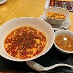Hiroshima Shisen Hanten - 汁なし陳マーボー麺、マーボー丼ハーフ