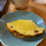 Wa Shoku Dokoro Kurumaya - 今回のフルーツはパイナップルでした