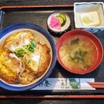 本宮庵 - ヒレ煮込みかつ定食　1012円