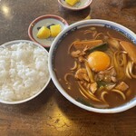 太田屋 - 味噌煮込みうどん&白ご飯