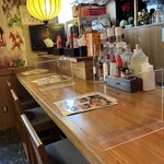 インチャン レストラン - カウンター席。