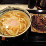 極浄うどん うだま - 2014.2和牛焼肉玉うどん