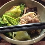 お食事処きむら - 「鴨鍋」取分け