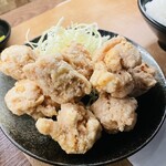 一番唐揚げ - 塩ももから揚げ定食(税込970円)