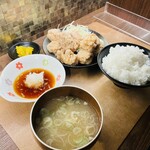 一番唐揚げ - 塩ももから揚げ定食(税込970円)