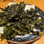 渋谷っ子居酒屋とととりとん - わかめのサクサク唐揚げ