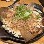 渋谷っ子居酒屋とととりとん - 山芋オムレツねぎまみれ