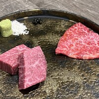 焼肉とみ 横浜関内店 - シャトーブリアン2種盛り合わせ