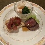 Minami - すぐ出る前菜三種盛 ¥660