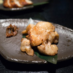 湘南鮮魚と炭焼牛たん かっこ - ぼんじりけむり焼き 504円