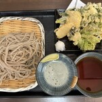 そば切り うちば - 春の山菜天もりそば