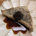 割烹 市川 - 黒胡麻豆腐