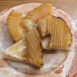 割烹 市川 - 焼き筍　お醤油の味が染みこんでウマウマ