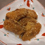 和食麺処サガミ - 自慢の手羽先(5本)タレ