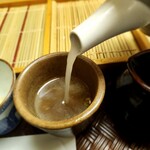 木挽庵 - 蕎麦湯 濃厚タイプ、味わい深い