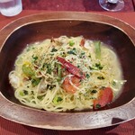 イタリア市場　ラスペランザ - アサリと季節野菜のボンゴレビアンコ