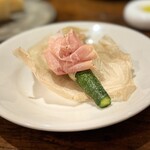 ダ マッサ - 花ズッキーニのフリット