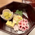 Kamenoi Hoteru - 季節の前菜盛り合わせ
