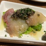 クレメンティア - 本日の鮮魚のカルパッチョ