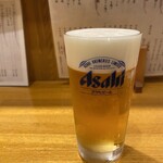 味のまる藤 - 生ビール