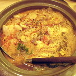 菜根譚 北海道中華 - 菜根譚の寄せ鍋（1人前1180円）NEWのタンタンスープで