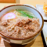 Teuchi Udon Taketora - 肉うどん+肉