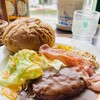 シャーロックホームズ - 料理写真:パン料理バーグイン　¥1260込