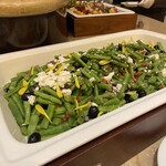 Sheraton Club Lounge - これ！フェタチーズとインゲンのサラダ！美味し
