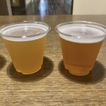 伊勢角屋麦酒 - 「4種類飲み比べセット②」@1280  左から「セーリングデイ・ニュージーランドIPA」、「ペールエール」